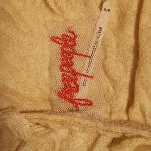 Free People yellow tank